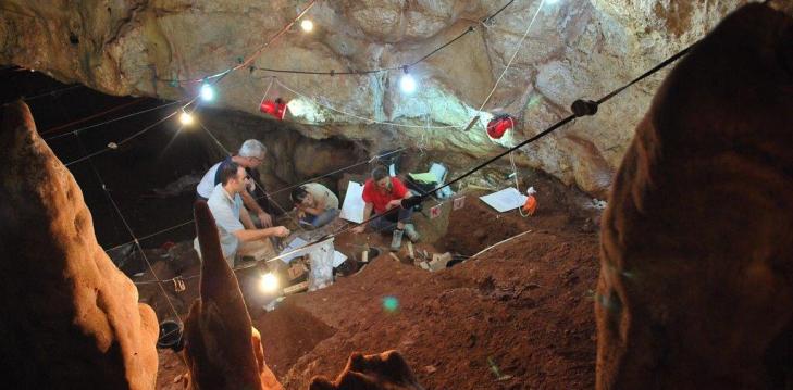 Excavations at prehistoric sites